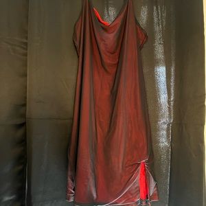 Dolls kill red and black dress